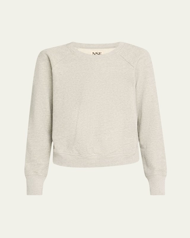 Saguro Raglan Crewneck Sweatshirt